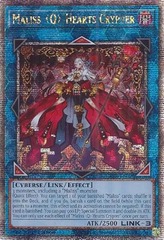 Maliss Q Hearts Crypter - CRBR-EN020 - Quarter Century Secret Rare - 1st Edition